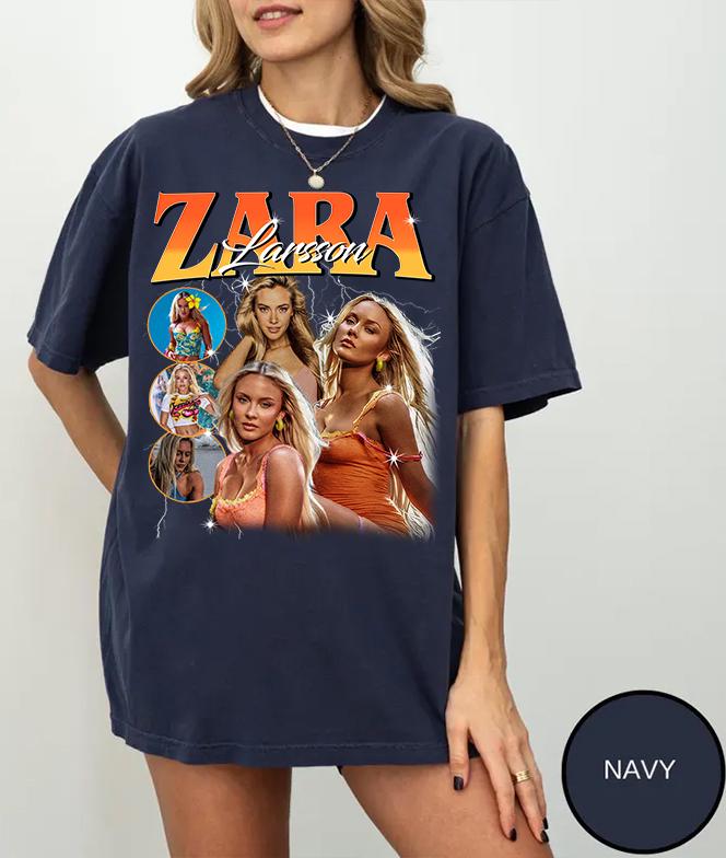 レトロなデザインのザラ・ラルソンTシャツ、ザラ・ラルソンの快 - Summer Zara のレビューと価格