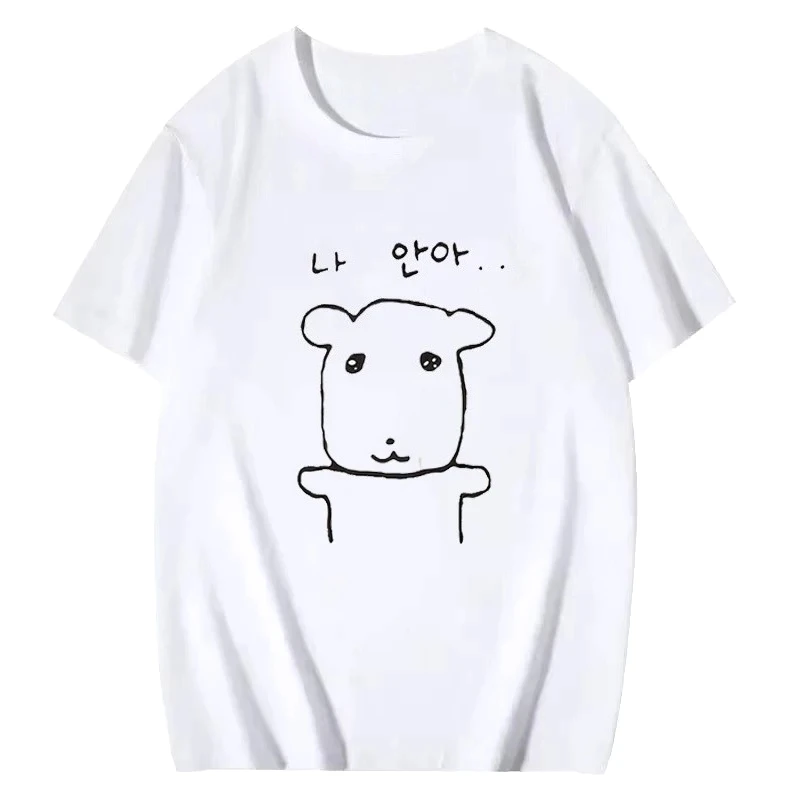 2026年新作。かわいらしいシンプルな線画の犬と猫のプリント - Summer Clothing Drawing のレビューと価格