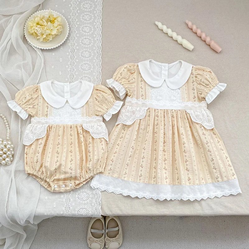 2026年新作夏用姉妹服 2-6歳女児用パーティードレス コ - Summer Clothing Baby Girl のレビューと価格