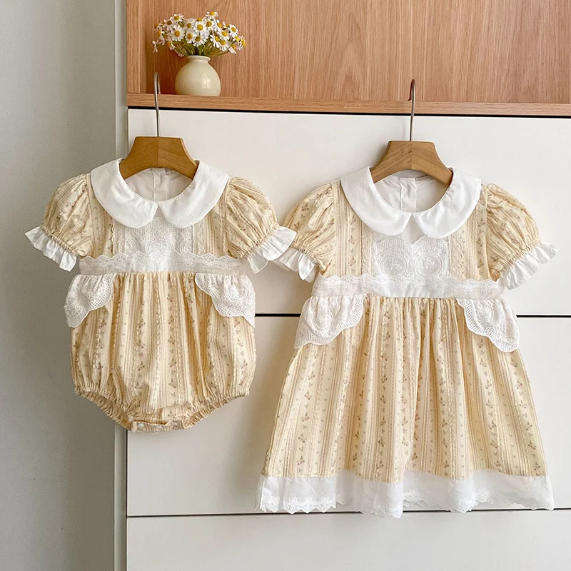 2026年新作夏用姉妹服 2-6歳女児用パーティードレス コ - Summer Clothing Baby Girl のレビューと価格
